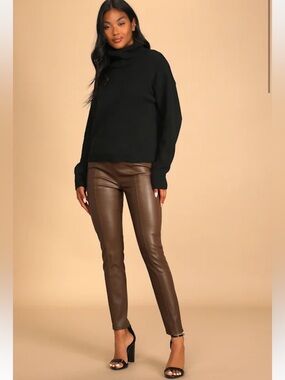 NWT- FP Movement by Free People Brown Skinny Pants